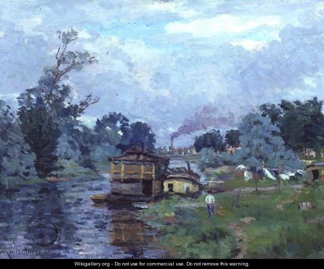 River Landscape - Armand Guillaumin