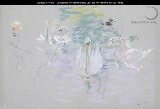 Swans 1885 - Berthe Morisot