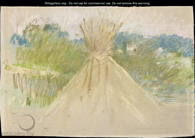 The Small Haystack 1882 - Berthe Morisot