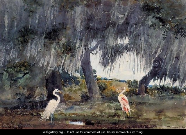 At Tampa - Winslow Homer
