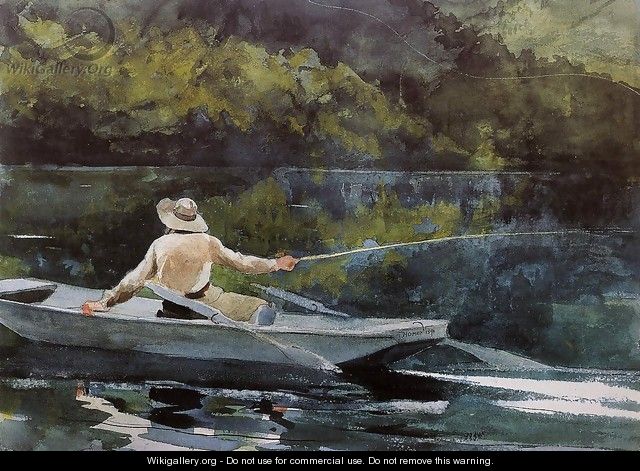 Casting the Fly - Winslow Homer