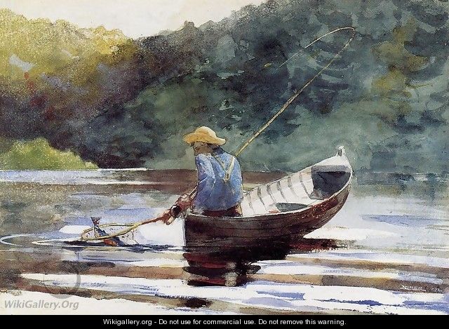 Boy Fishing - Winslow Homer