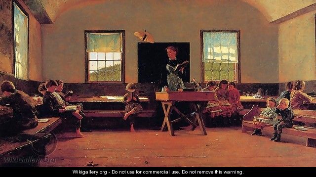The Country School - Winslow Homer