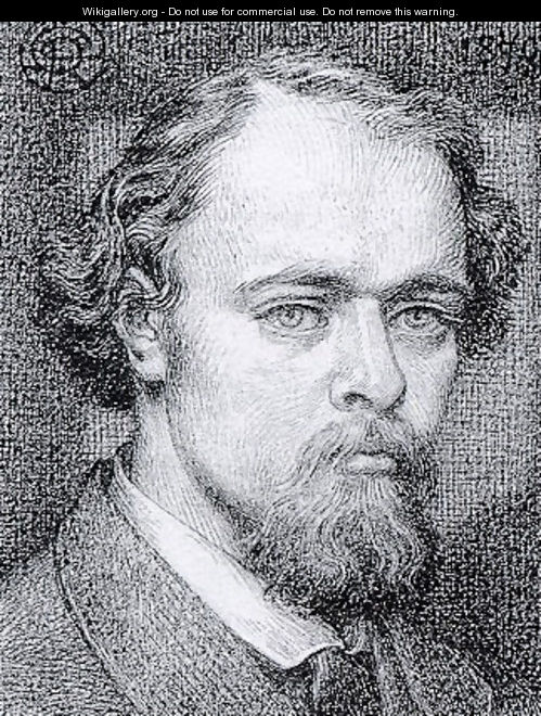 Self portrait I - Dante Gabriel Rossetti