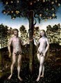 The Fall of Man 1549 - Lucas The Younger Cranach