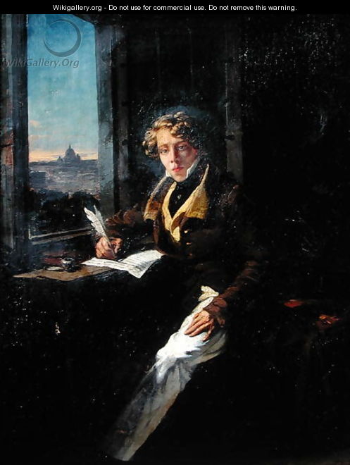 Portrait of Victor Rifaut (1798-1838) 1822 - Joseph-Desire Court