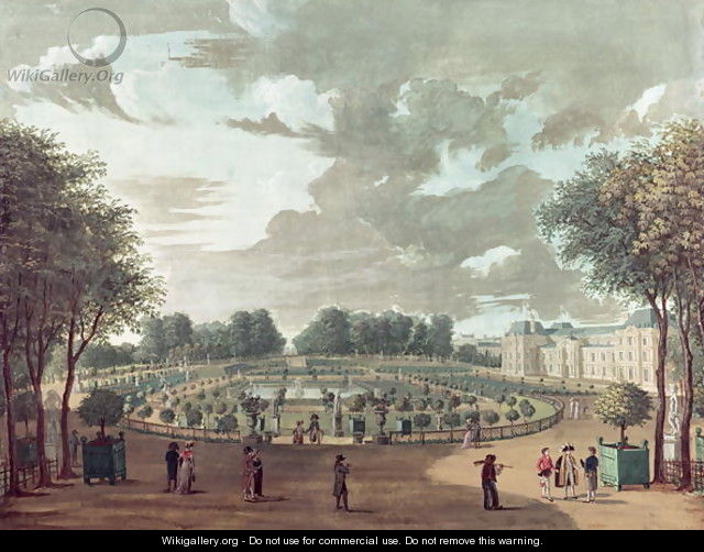 The Luxembourg Gardens - Henri (after) Courvoisier-Voisin