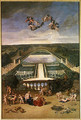 View of the Orangerie at Versailles, from the Piece d'Eau des Suisses and the King's Vegetable Garden with Vertumnus and Pomona, 1688 - Jean II Cotelle