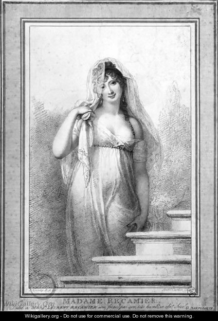 Madame Recamier (1777-1849) 1804 - Richard Cosway