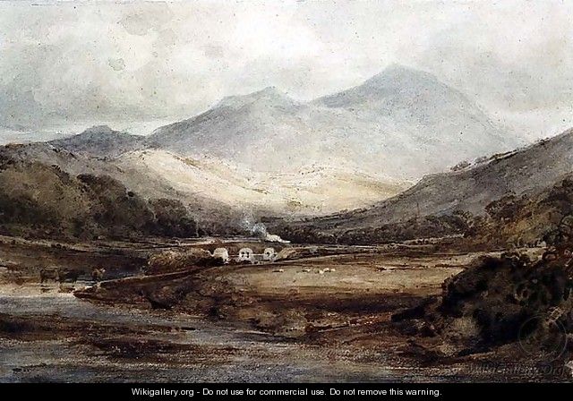 Tan-y-bwlch, Merionethshire 1801 - John Sell Cotman