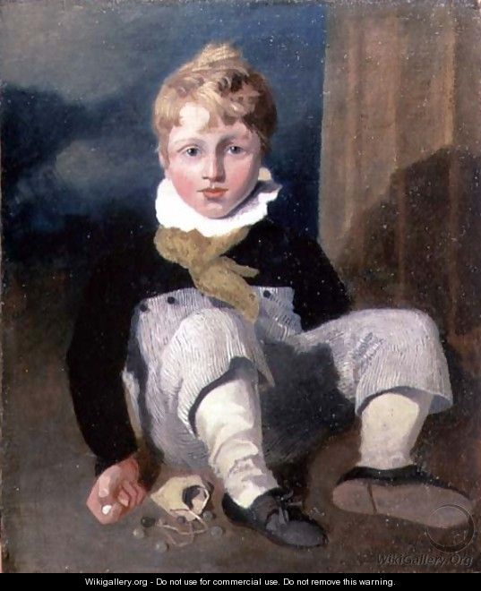 Boy at Marbles (Henry Cotman) 1808 - John Sell Cotman