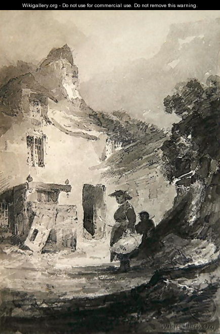 An Old Cottage at Dolgelly - John Sell Cotman