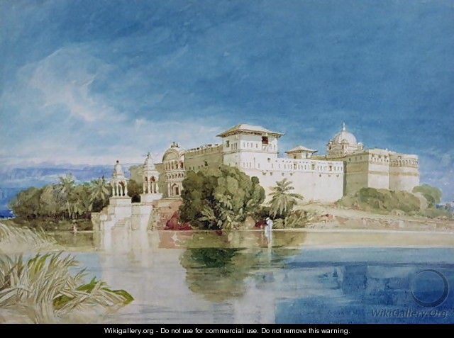 Perawa Palace, Malwa, Central India - John Sell Cotman