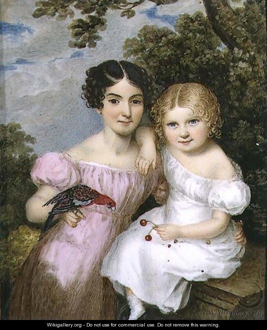 Maria and Fanny FitzHerbert, 1823 - William the Elder Corden