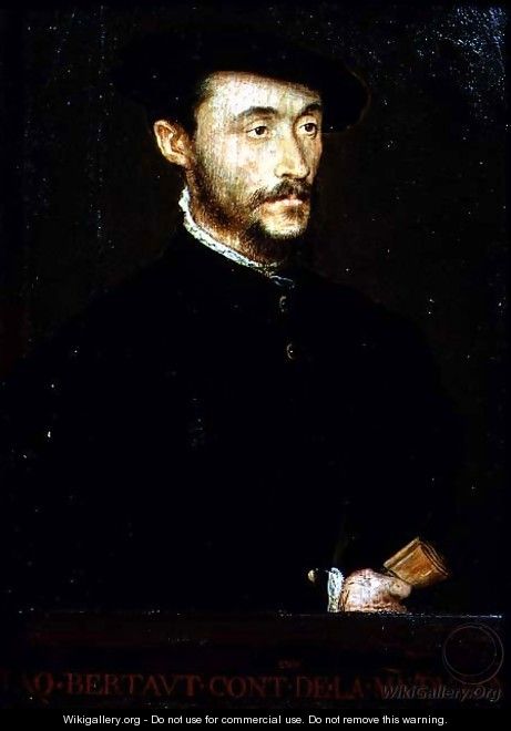 Portrait of Jacques Bertaut - Corneille De Lyon
