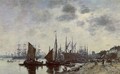 Bordeaux, Bacalan, View from the Quay - Eugène Boudin
