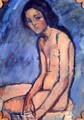 Seated Nude II 2 - Amedeo Modigliani