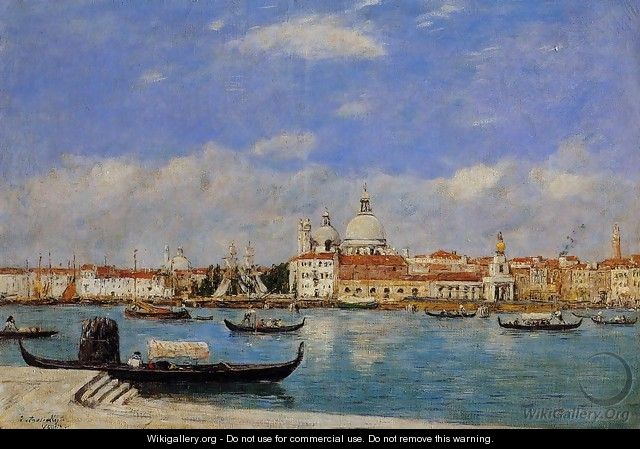 View of Venice I - Eugène Boudin