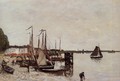 Anvers, Fishing Boats - Eugène Boudin