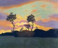 Landscape at Sunset - Felix Edouard Vallotton