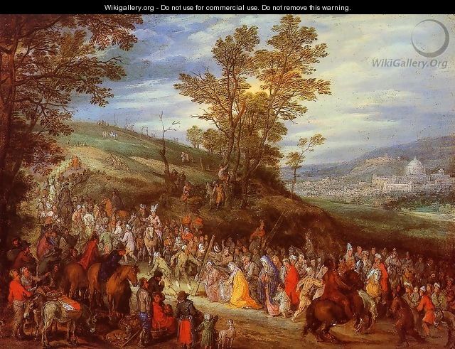 The Way of the Cross - Jan The Elder Brueghel