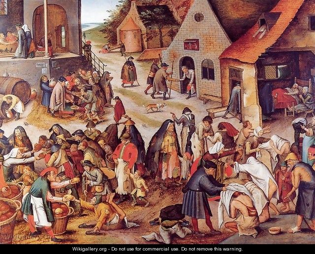 The Seven Acts of Charity - Pieter the Elder Bruegel