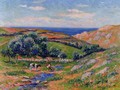 A Valley in Sadaine, the Bay of Douarnenez - Henri Moret
