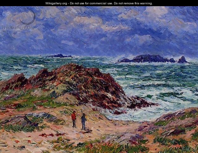By the Sea in Southern Brittany - Henri Moret