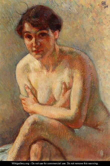 Nude Woman - Theo van Rysselberghe