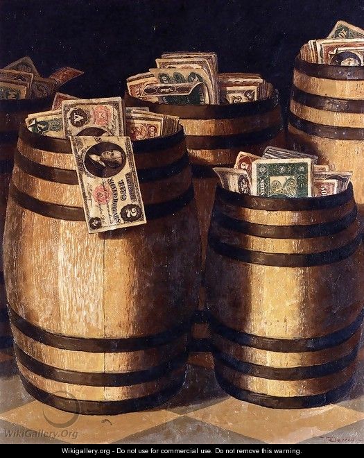 Barrels of Money - Victor Dubreuil