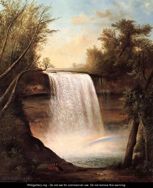 The Falls of MineHaHa - Robert Scott Duncanson