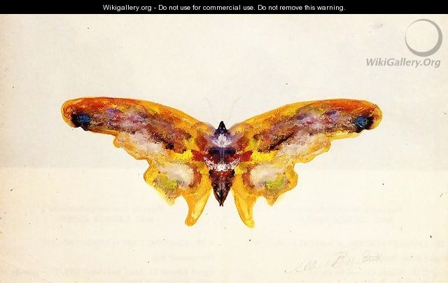 Butterfly I - Albert Bierstadt