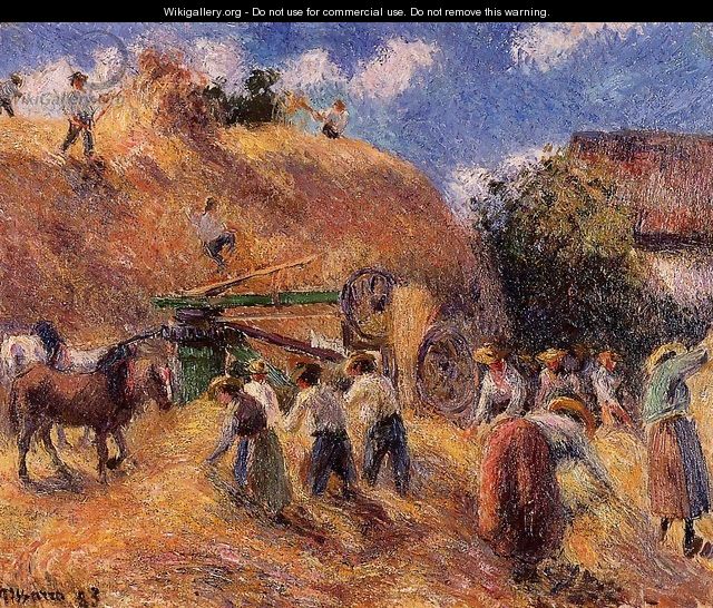 Harvest - Camille Pissarro