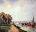 View of Rouen - Camille Pissarro