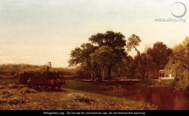 The Hay Wain, Granby, Connecticut - Aaron Draper Shattuck