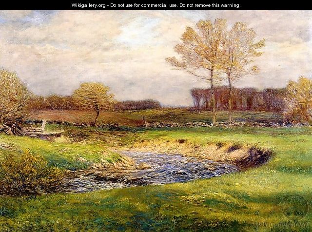 The Brook in May - Dwight William Tryon
