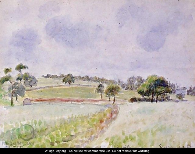 Field of Rye - Camille Pissarro