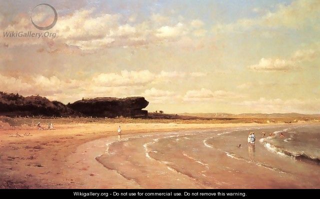 Second Beach, Newport - Thomas Worthington Whittredge