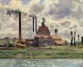 The Factory - Camille Pissarro