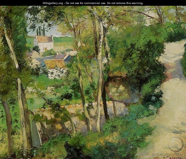 The Rising Path, Pontoise - Camille Pissarro