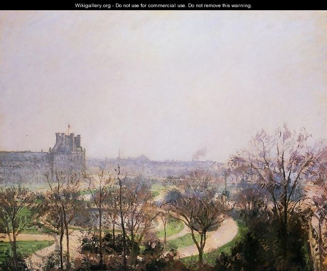 The Tuileries Gardens - Camille Pissarro
