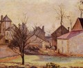 Farmyard in Pontoise - Camille Pissarro