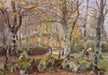 Landscape with Rocks, Montfoucault - Camille Pissarro