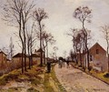 The Road to Caint-Cyr at Louveciennes - Camille Pissarro