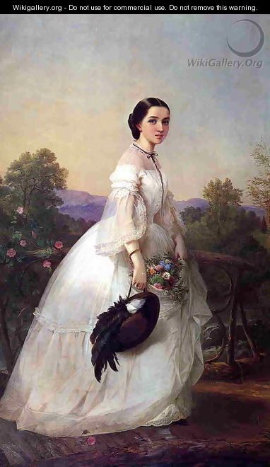 Portrait of Jenny Lind - Louis Lang