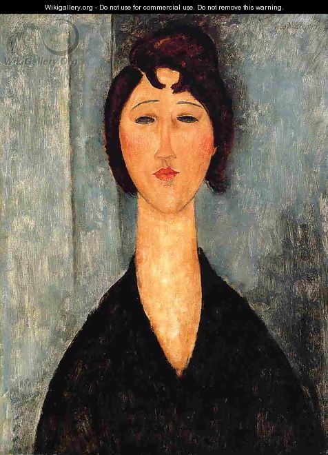 Portrait of a Young Woman I - Amedeo Modigliani