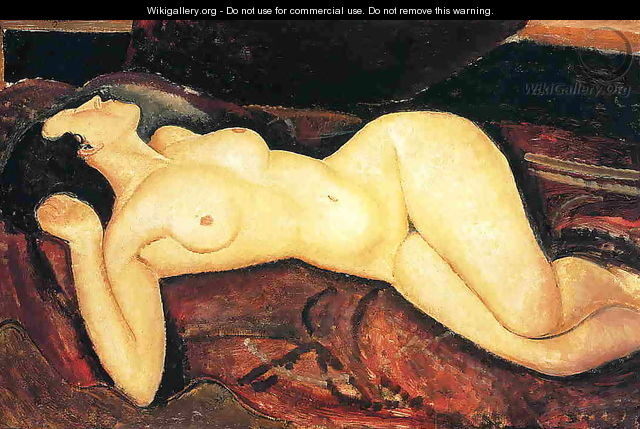 Recumbent Nude - Amedeo Modigliani