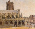 The Church of Saint-Jacques, Dieppe - Camille Pissarro