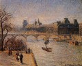 The Louvre I - Camille Pissarro