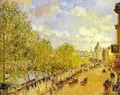 Quai Malaquais in the Afternoon, Sunshine - Camille Pissarro